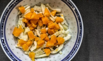 Fennel and orange salad