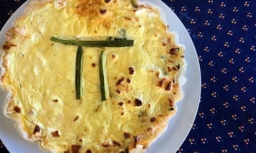 Feta and vegetable pie